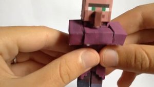 Бумажный Minecraft: Деревенский житель (Священник) / Villager