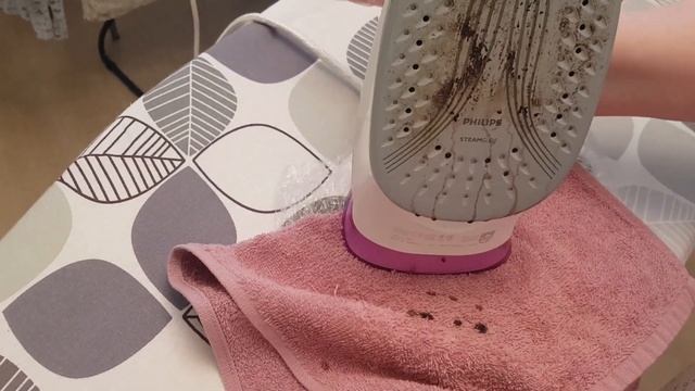 Карандаш для чистки утюга KUBER HOME ? Очистила утюг и испортила полотенце ?? смотреть онлайн