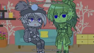 ~Transgender~Meme~Gacha Life, Club, Nox~Among Us, Rodamrix~Fortegreen, Gray/Tan, Fortegreen/Olive~