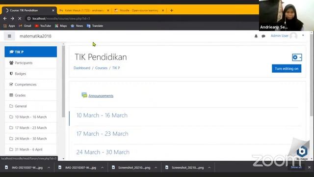 Platform Pembelajaran Moodle (Perkuliahan ke-3 TIK Pendidikan) смотреть онлайн