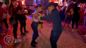 Bailando Salsa en La Habana ¡Dueto de baile explosivo! | Festival de la Salsa 2023