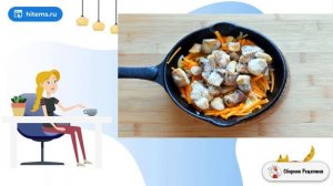 Суп лапша с курицей и белыми грибами