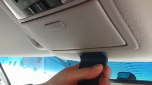 Prado150 Как снять передний плафон. How to remove front interior light box.