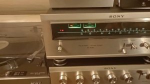 Sony ta -1120 amp , Sony st-5150 tuner, b&o beovox cx 100 speaker.