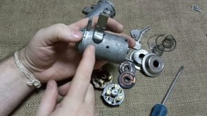 Разборка замка зажигания ВАЗ  Добываю цветмет