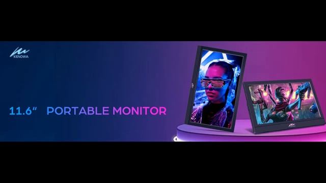 Kenowa Portable Monitor 11.6 Inch【Perfect Portable Laptop Monitor】 смотреть онлайн