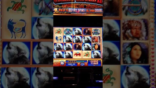 Great Eagle II slot machine BIG win