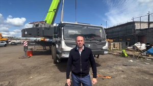Новый автокран в парке "Вершины" - Zoomlion ZTC1000V