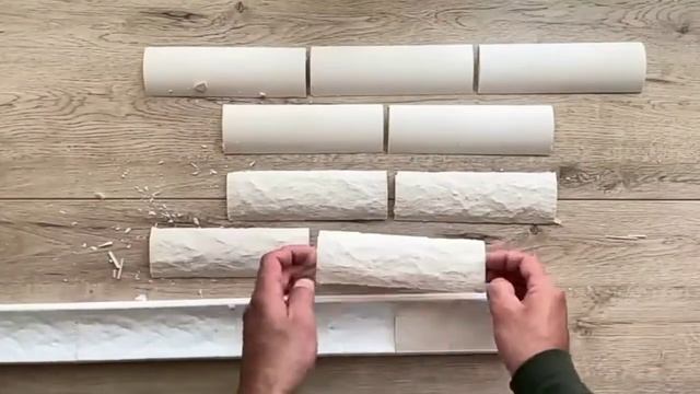 Плитка - кирпич для декора своими руками. #своимируками #декор #плитка смотреть онлайн