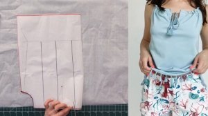 Как сшить своими руками комфортную пижаму для дома? Моделирование домашнего топа по базовой основе.