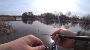 Ловим судака,окуня с берега на микроджиг в Стрельне