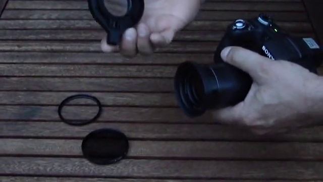 Sony DSC-HX100V Adapterring смотреть онлайн