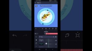 Анимация движение текста по кругу в Alight Motion. Round text motion