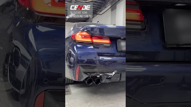 BMW 540I G30 Upgrade CENDE Midtail Exhaust System