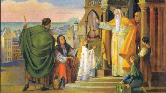 Тропарь и кондак Введению во храм Божией Матери смотреть онлайн