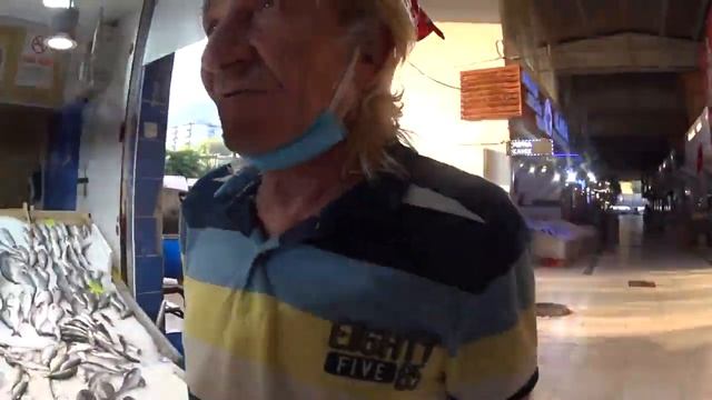 РЫБНЫЙ РЫНОК В АЛАНИИ ТУРЦИЯ FISCHMARKT ALANYA TURKEI