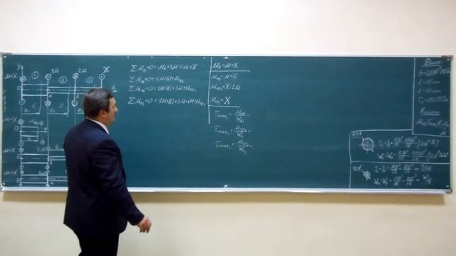 Сопротивление материалов. E-01 (кручение, стержень переменного диаметра между двумя заделками).