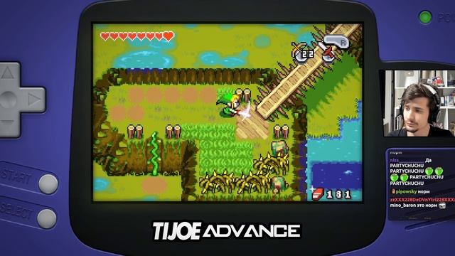 Тягучие болота и босс Голем в многоуровневом подземелье // The Legend of Zelda: Minish Cap #5 смотреть онлайн