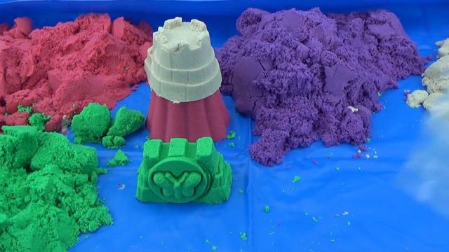 Кинетический песок с надувной песочницей. Супер набор для игры и веселья. Игрушкин ТВ смотреть онлайн