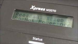 Reset Samsung Xpress M2070/2070F/2070FW- How to reset a Samsung Xpress M2070, 2070F, 2070FW printer
