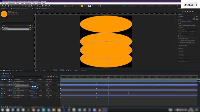 AFTER EFFECTS | TUTORIAL FOR BEGINNERS - 1 | TRANSFORMING OBJECTS