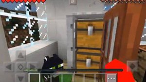 Желейный медведь Валера показывает свой дом в майнкрафте пе #1.