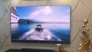 MicroLED smart superTV，110inch immersive gaming experience！