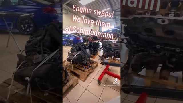 BMW E60 M5 V10 engine swap and much more at Schmiedmann Odense