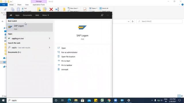 SAP GUI 7.5 Installation process смотреть онлайн
