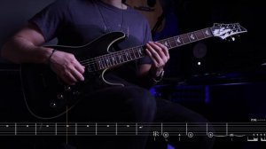 RAMMSTEIN - Angst | Guitar Cover + Screen Tabs