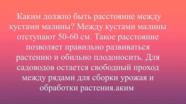 А мы готовы увеличивать урожай малины в этом сезоне? Малина в вопросах и ответах. смотреть онлайн