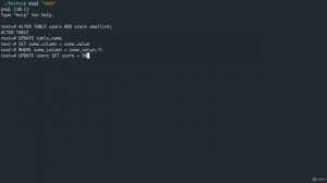 299 SQL Alter Table Update