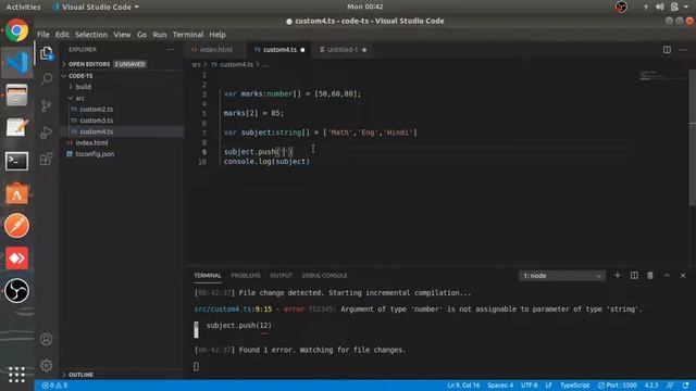 Arrays and Tuples | #4 | TypeScript tutorial in Hindi