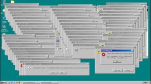 Windows 98 Stole the Stylish Gangnam Error (Windows 98 Crazy Error X PSY Stole the Stylish Thing)