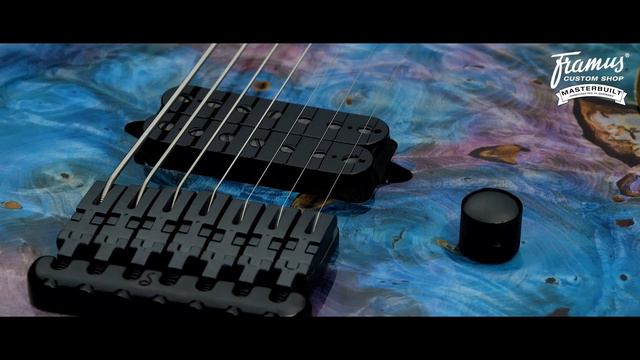 Framus Custom Shop Masterbuilt - Panthera 7-String -1" California Buckeye Burl Top #16-3339 смотреть онлайн