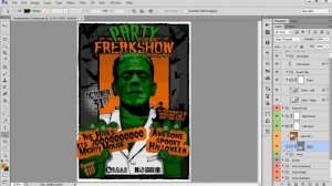 Photoshop Halloween Poster, Flyer - Design Tutorial