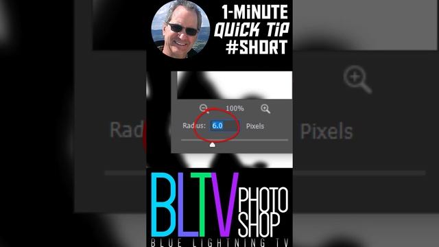 Photoshop 1-Minute #Short: Create High-Contrast Portraits!