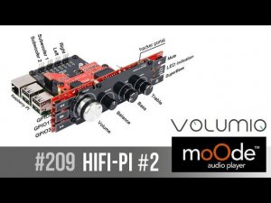 Moode, Volumio. Настройки аудио выхода для аудио карты Hi-Fi-Pi №2, DAC 2.1