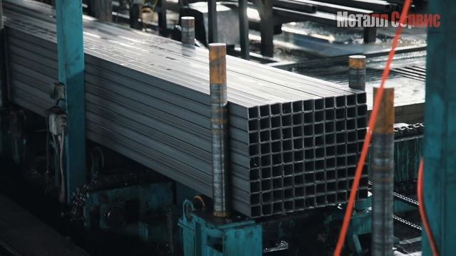 Производство электросварной профильной трубы