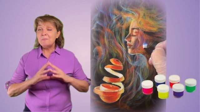 Как рисовать акрилом. Открытый МК смотреть онлайн