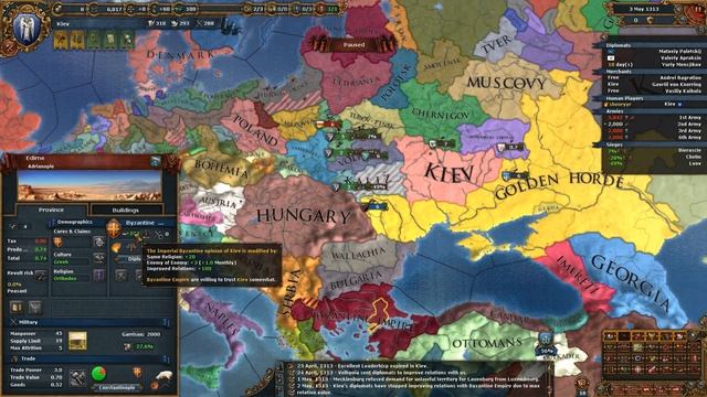 Kiev 2 Veritas et Fortitudo mod EU4 смотреть онлайн