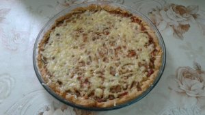 Открытый пирог с капустой на песочном тесте рецепт выпечки