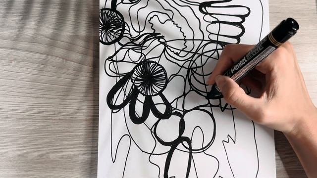ПРОРИСОВКА| Страх быть богатым, Потоковое рисование, интуитивное рисование, рисуем с подсознанием