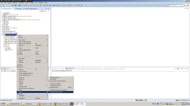 Eclipse Maven Unsupported IClasspathEntry kind=4 смотреть онлайн