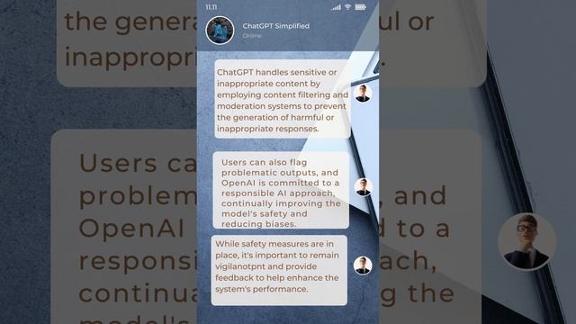 How ChatGPT handle inappropriate content #chatgpt #openai #artificialintelligence