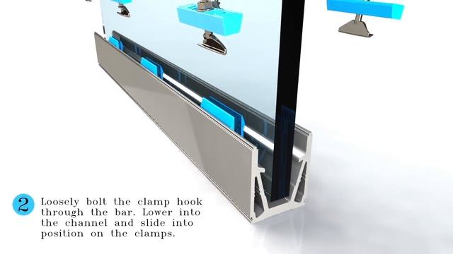 Megagrip - Stella's specialist solution for a commercial frame-less glass balustrade. смотреть онлайн