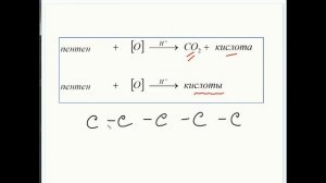 Определение  местоположение двойной связи  в молекуле алкена