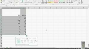 Save time by using Quick Analysis in Microsoft Excel 2013