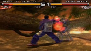 Tekken 5 - Nina Williams - Story Mode - HD - 60 FPS