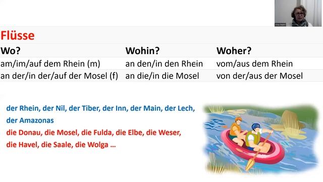 Немецкий язык. Предлоги места и направления с именами собственными / географическими понятиями смотреть онлайн
